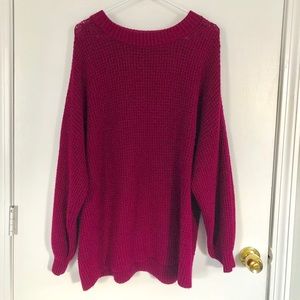 American Eagle high neck oversized sweater